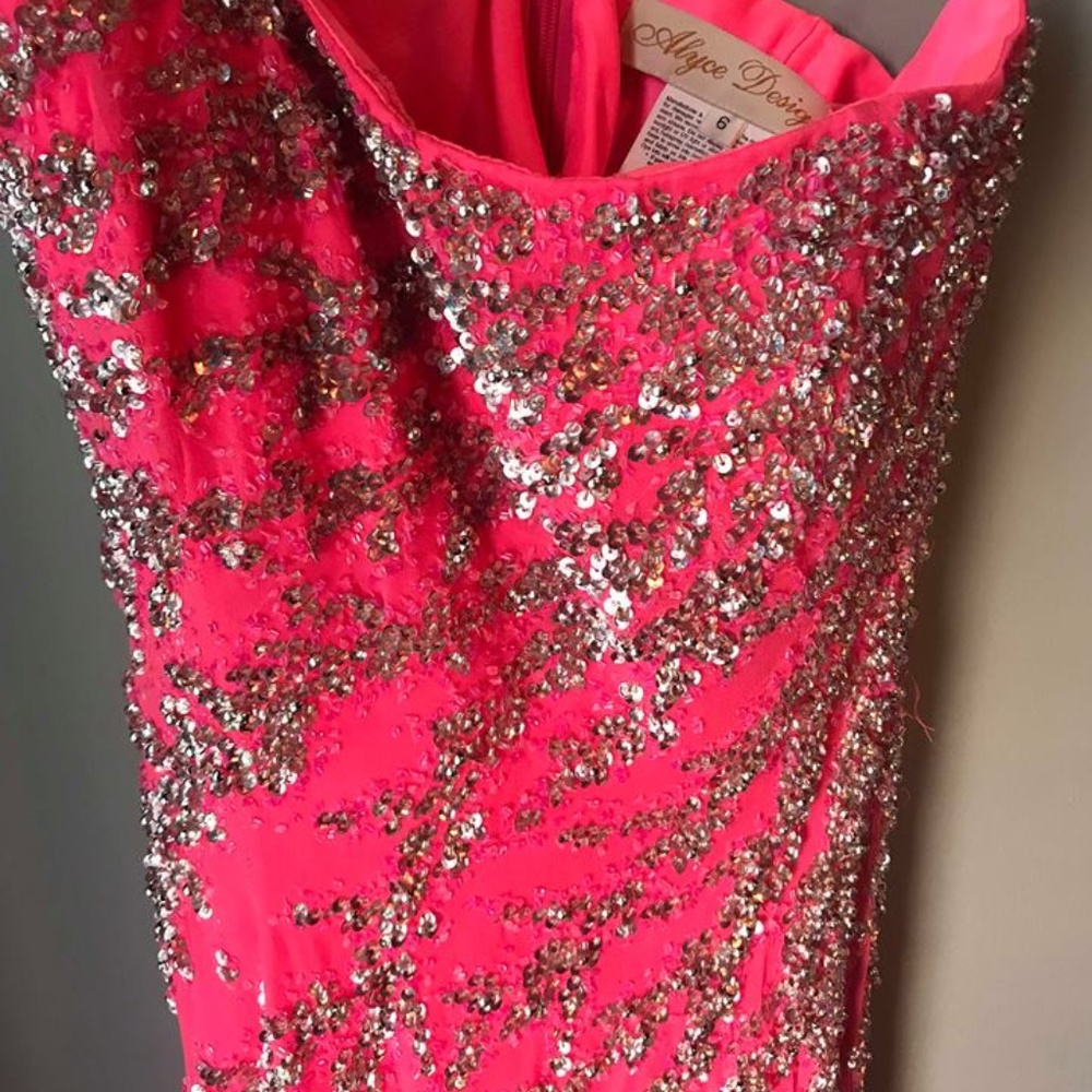 Full Sequin Formal Dress